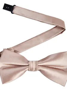 Men's Pre-Tied Wedding Bow Tie, Formal Butterfly Knot, Solid Color Adjustable Business Tailcoat Necktie, Suitable for Parties