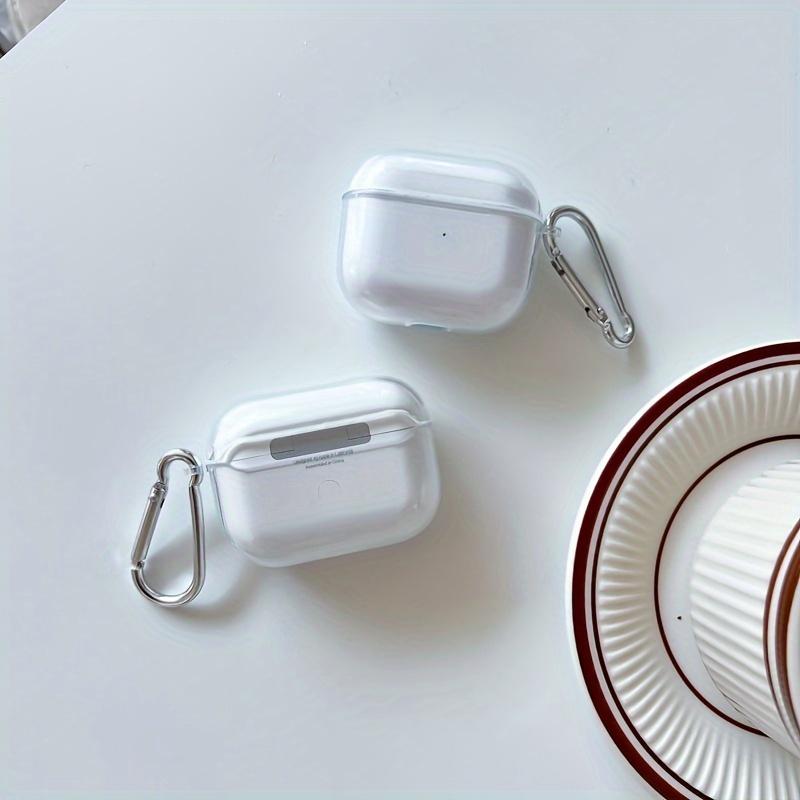 Transparent Protective Case for AirPods Earbuds with Handy Hook Compact Design for Enhanced Protection Versatile Use Audio Wireless Earbuds Headset g1 High Quality Headphones