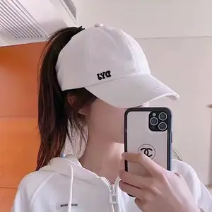 Unisex Casual Cap, Adjustable Cotton Baseball Hat, Curved Brim Outdoor Sun Hat for Men Women Daily Fashion