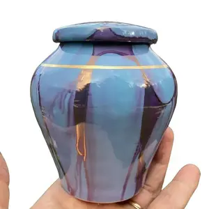 Ancient Creations Ceramic Pet Memorial Durable Safe Storage Solution with Unique Handcrafted Design for Dogs & Cats Honoring Your Beloved Pet