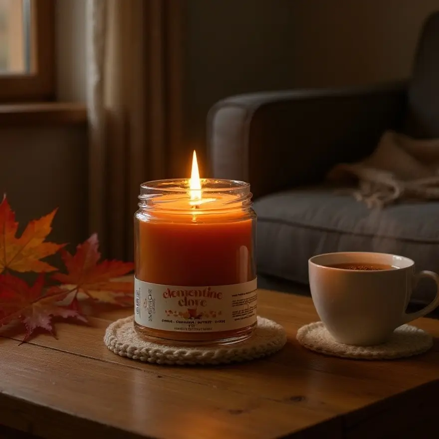 Clementine Clove - Soy Wax Candle