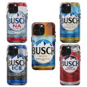 Busch Light NA, ICE, Apple Collection Phone Cases Phone Cover Hard Case Tough 2-piece Phone Case