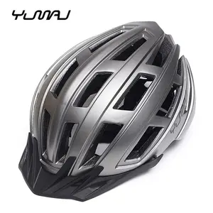 New YUMAJ Mountain cycling Helmet, All-Terrain MTB Safety Helmet with Sun Visor, Bmx Trail Xc, Size 52-62cm, Bicycle Gear