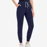 Eadflie Women's Minimalist Activewear Jogger Pants - Ultra-Soft Stretch Poly Scrub Pants, Yoga Waistband, 3 Pockets, Drawstring, Modern Tapered Legs, Wrinkle-Resistant, Easy Care, Flexible for 8-12 Hour Workdays & All Seasons, Sportswear Work Wear