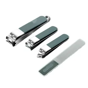 10 Counts/Set Portable Nail Clipper Set, Stainless Steel Nail Clipper Kit, Professional Manicure & Pedicure Tool Set Nail Art Tools, Nail Art Set for Home & Travel, Lightweight Nail Care Products, Nails, Cuticle Pusher, Birthday Gift,