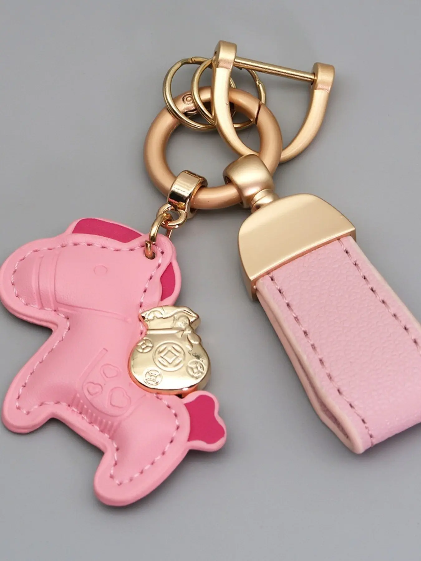 Small Horse Charm Bag Accessory, Cute Cartoon Zodiac Gift, Creative Women's Purse Decoration Chain, Unique Fashion Jewelry, Girly Purse Accessories, Purse Accessories, Purse Charms