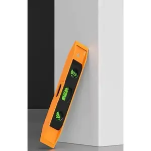 Jhome 09021 9" Level Ruler Magnetized Level Measuring Tool 9 Inch Tape 0.75 Ft Length for Accurate Measurements