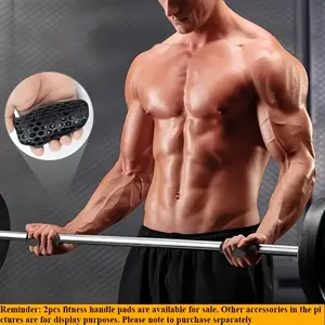 2-Pack Non-Slip Fitness Grip Pads, Silicone Palm Protector Cushions with Anti-Sweat Design for Comfortable Handling – Ideal for Weightlifting & Dumbbells. Perfect Christmas and Thanksgiving Day Present