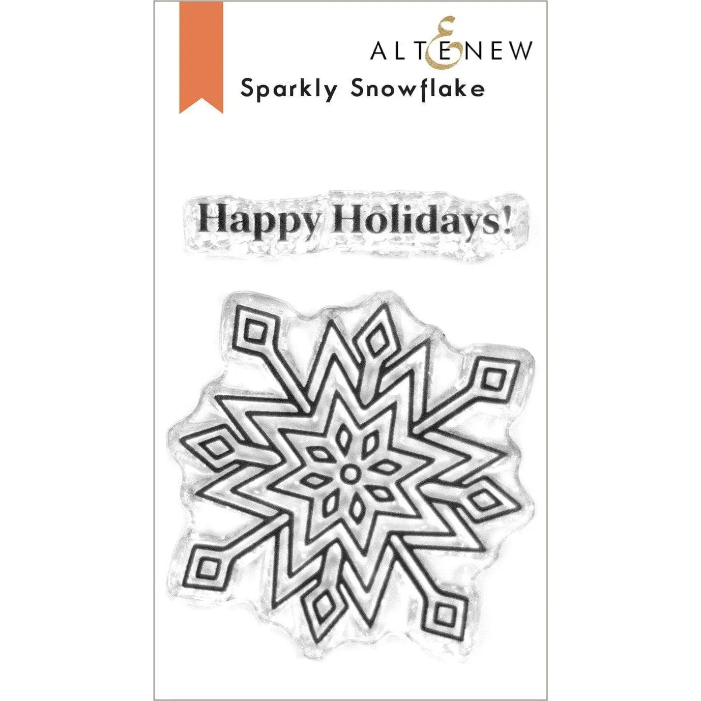 Sparkly Snowflake Stamp Set