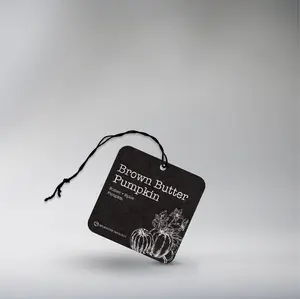 Milkhouse Candle, Brown Butter Pumpkin, Car Air Freshener, Toasted Brown Butter & Pumpkin Purée with Warm Spice