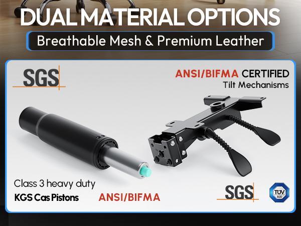 Dowinx Ergonomic Gaming Chair: Massage Lumbar & Footrest, 330lb Capacity 2D-Linkage Armrest Computer Chair, White Professional Home Office Desk Chair