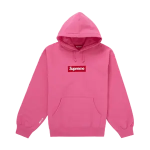 SUPREME HOODIE 'BOX LOGO FW25 PINK'