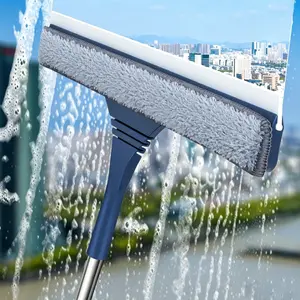 Glass Cleaner Tool, Home Use High-Rise Window Scraper, Extendable Cleaning Brush, Outdoor Window Maintenance, Household Cleaning Supplies