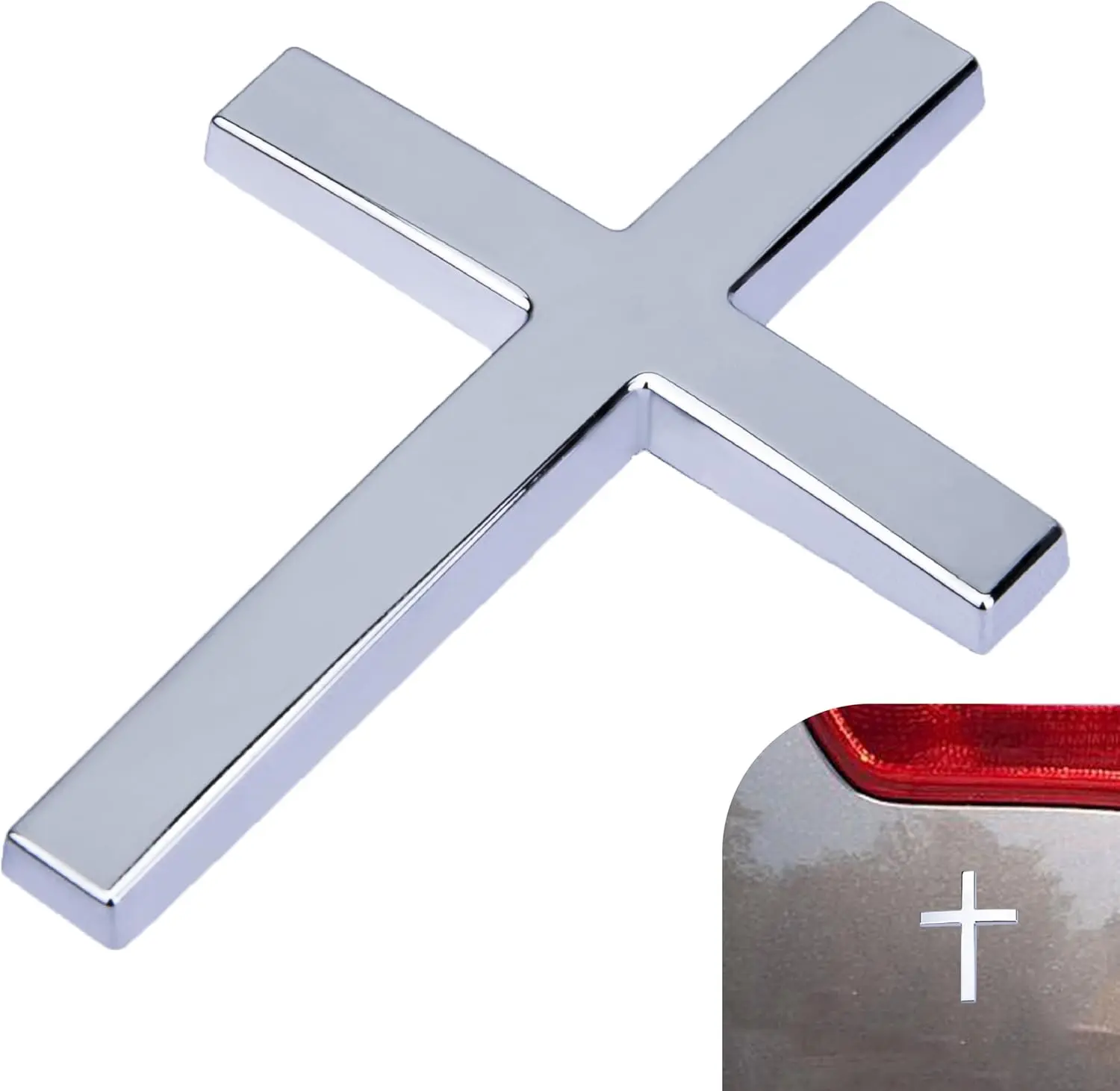 Christian Cross Sticker Car Exterior Decorative Decal for Motorcycle ...