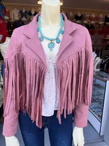 Suede Fringe Jacket Suede Fringe Jacket