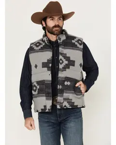 Cody James Men's Suns Reversible Woolish Puffer Vest - Cjho24v1-Gy