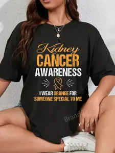 100% Cotton Kidney Cancer Awareness Shirt T-Shirt