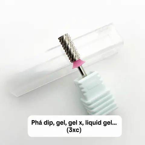 Phá Gel Bao Êm – 3XC Nail Drill Bit (Đầu Nhỏ)