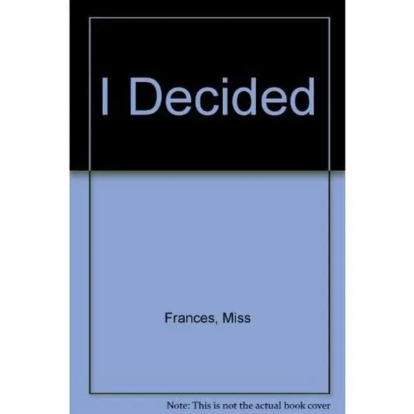 USED-I Decided (Ding Dong School, 204) by Frances R. Horwich Dr (Hardcover)