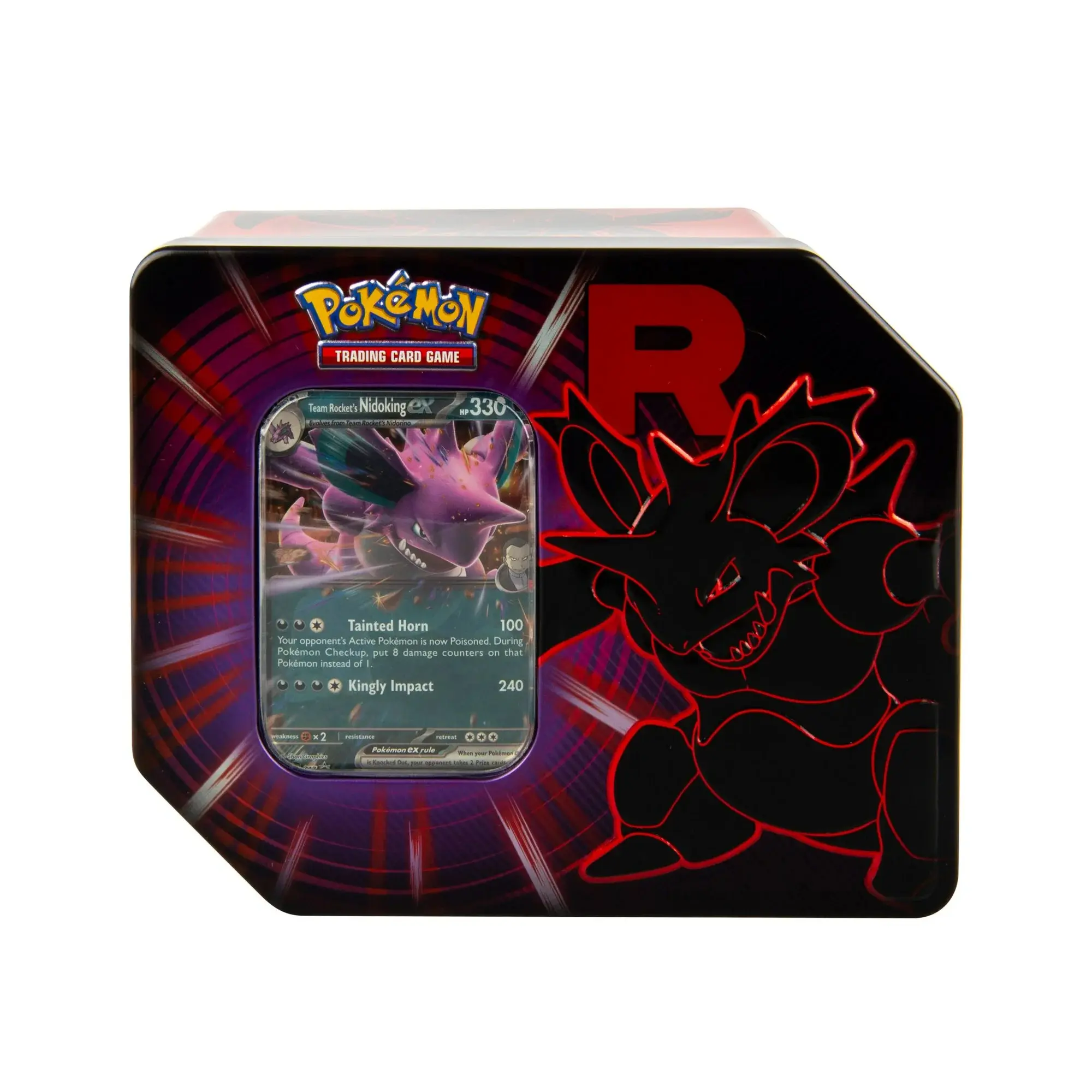 pokémon - trading card game: team rocket tin Pokémon - Team Rocket EX Tin main image 0