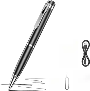 The new upgraded security camera pen features APP control, supports 1080p full HD video and photo capture, motion detection and loop recording, SD card storage, and full system compatibility.