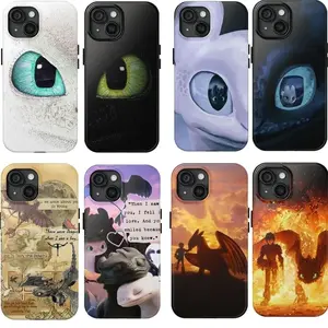 How To Train Your Dragon 2025 Phone Case, HTTYD Cinematic iPhone Cover Compatible with iPhone X, 11, 12, 13, 14, 15, 16 Plus Pro Promax