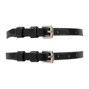 Huntley Equestrian Premium English Leather Spur Straps