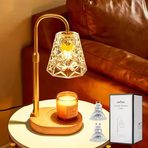 Candle Warmer Lamp with Timer, for Mom, Warming Gifts New Home, Wax Melt Warmer for Scented Jar