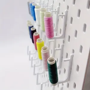 12pcs Spool Holder Set | Essential for Textile/Embroidery Enthusiasts | Suitable for Craft Rooms/Workbenches | Keeps Desktop Neater | Multifunctional Spool Hanger