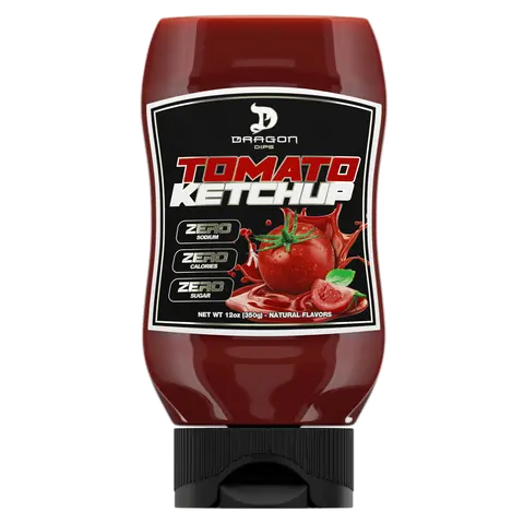Dragon Dips Tomato Ketchup – Zero Sugar & Zero Sodium – 350g