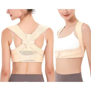 Back Posture Corrector for Women: Adjustable Shoulder Posture Brace Straightener Pain Relief (Small/Medium)