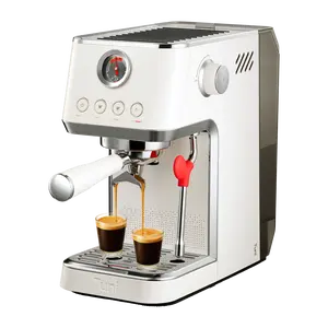 Tuni E2 Gen3 Espresso Machine with Super Steam Power, PID NTC Temp Control, Dual Boiler 20 Bar Espresso Coffee Machine for Cold Brew,Espresso,Cappuccino,Latte | 58mm Brew System |Ivory