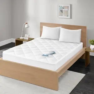 Queen Ensure 300 Thread Count Cotton Sateen Waterproof Mattress Pad