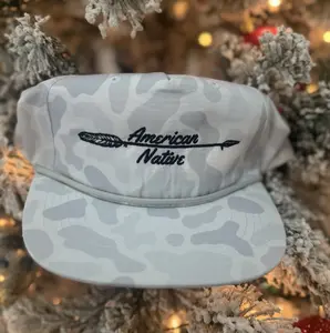 American Native Snow Camo Hat