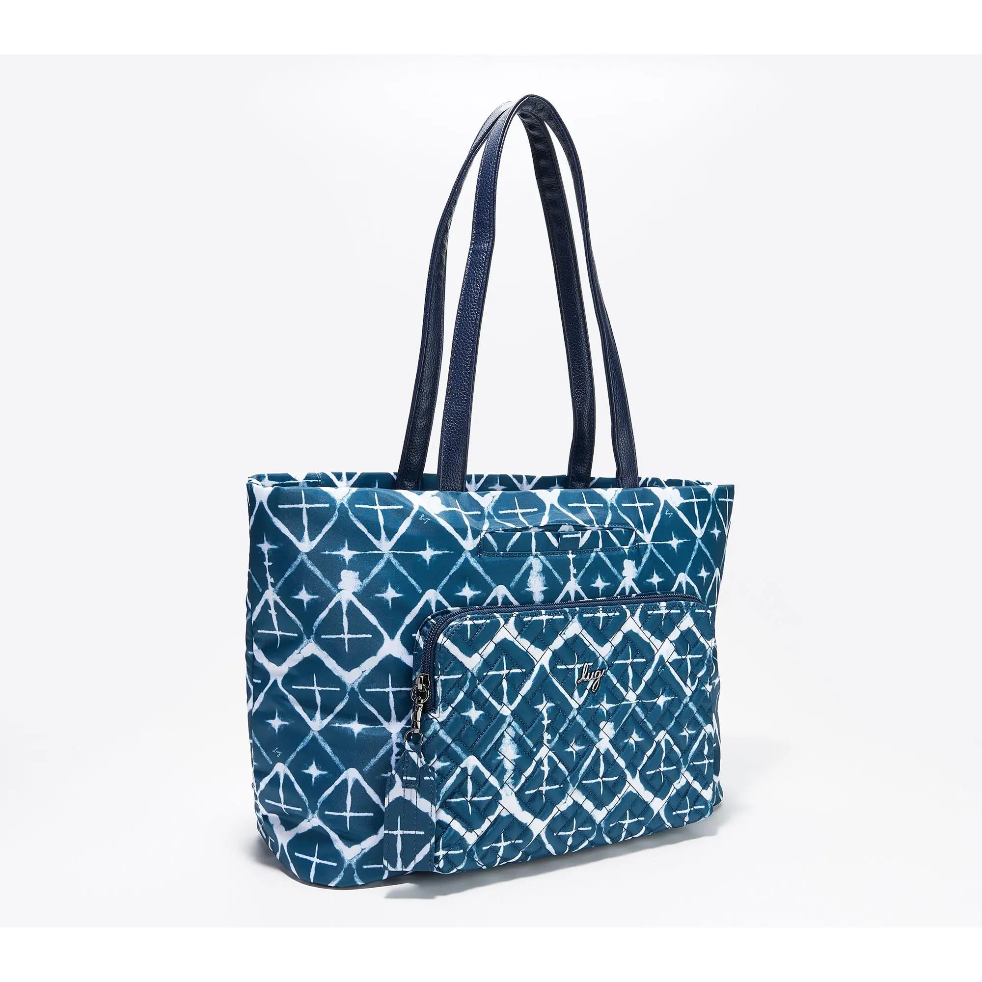 Lug Quilted Tote - Arpeggio Lug Quilted Tote - Arpeggio
