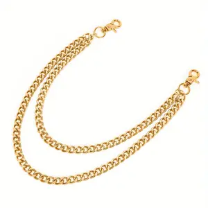 XZQTIVE Men Women Heavy Duty Wallet Chain Hip Hop Punk Jeans Chain Biker Motorcycle Keychain