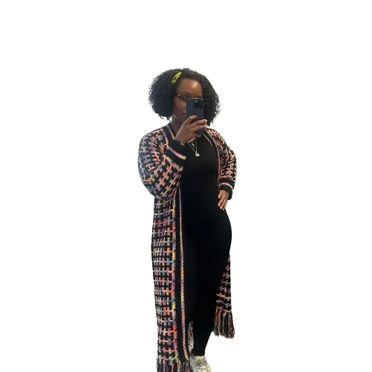 Rainbow Cardigan for Women - Soft and Comfortable Knitwear - Womenswear
