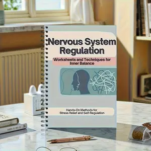 1PC Nervous System Regulation Worksheet| Multi-Position Practice, Self-Healing Meditation & Stress Management| Fun Workouts to Overcome Anxiety & Trauma| Somatic Therapy for Emotional Balance & Growth