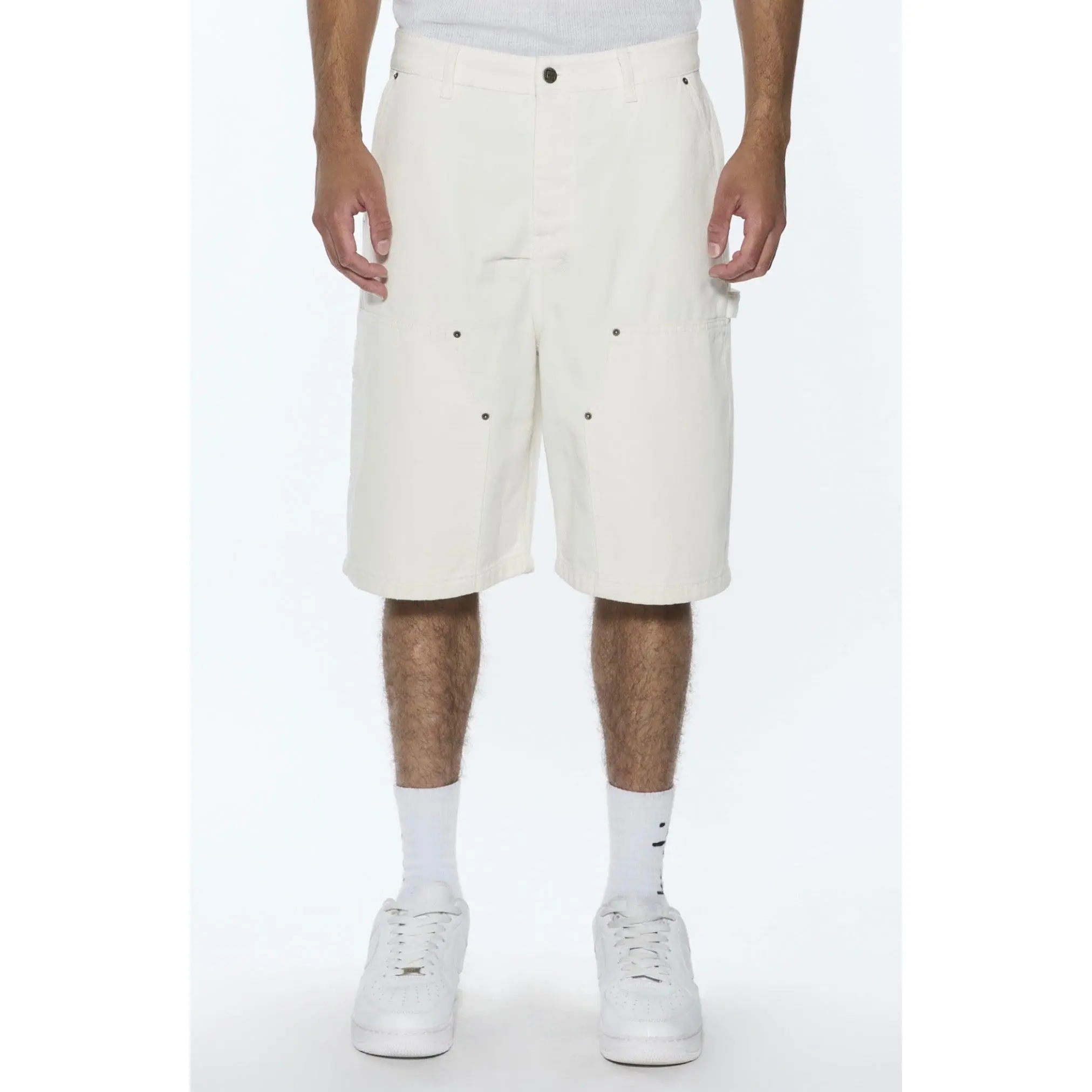 Ksubi Shorts - Maxx Operator Arktik - White - MPF25WA013