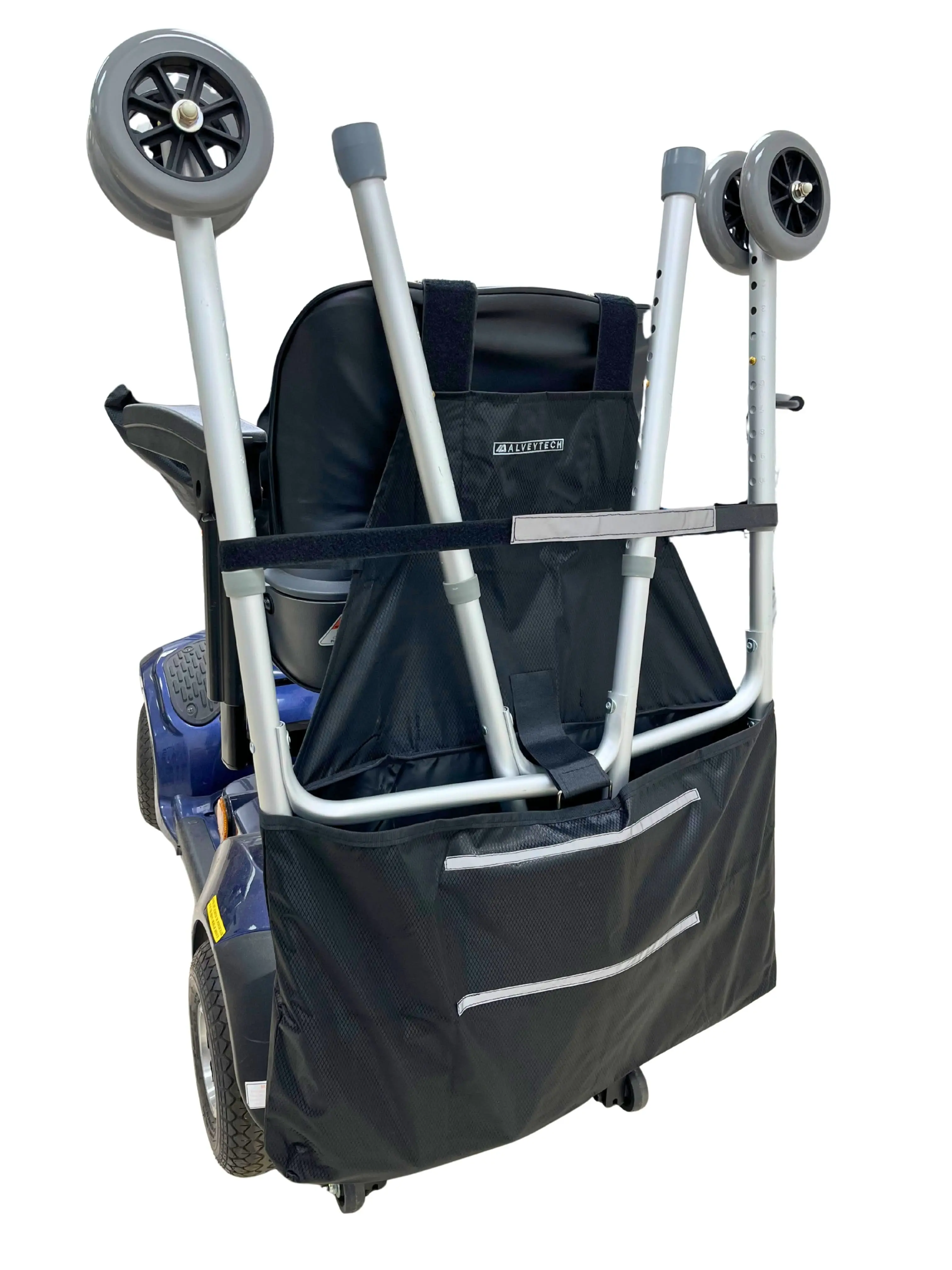 Deluxe Universal Walker Holder for Mobility Scooters