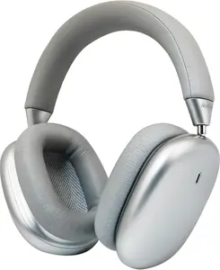 Wireless Headphones with Active Noise Cancelling, 80H Playtime, Bluetooth 5.4, Over Ear Design, Mic & Touch Control for Work, Travel, Office Use