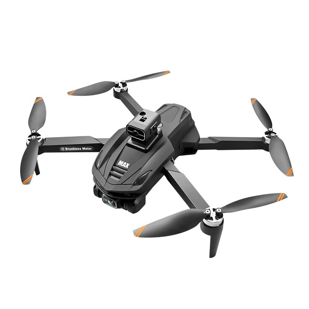 V168 Pro Max Drone with 8K  PTZ Camera, 4.5" Screen Remote Control, 2000m Long Range, GPS Return-to-Home, Brushless Motors, Dual Lenses, Foldable Design, 244g Lightweight, 100m Flight Altitude, 2 Batteries