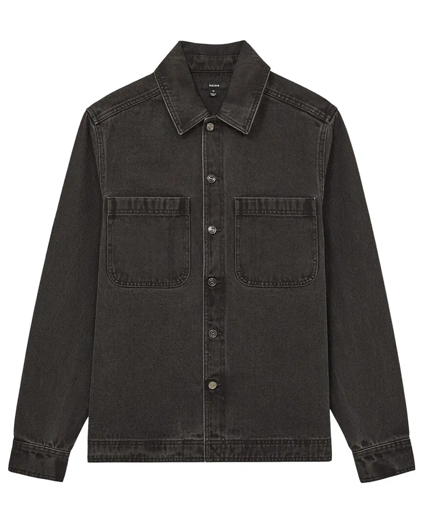 Reiss Tore Denim Overshirt Casual Shirt