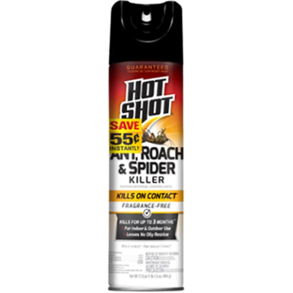 212 MAIN 17.5 oz Aerosol Water-Based Indoor Insect Killer Spray - Hot Shot Fresh Antibacterial Roach-Control for Ants, Cockroaches, Silverfish, Fleas with Long-Lasting Scent Formula