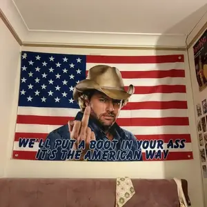 Toby Keith Red Whit And Blue 250th Anninersary Freedom Flag, Tepastry Flag, 4th July