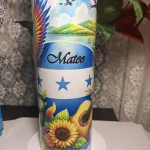 Honduras Personalized Tumbler - Customizable Drinkware for Everyday Use - Bottle