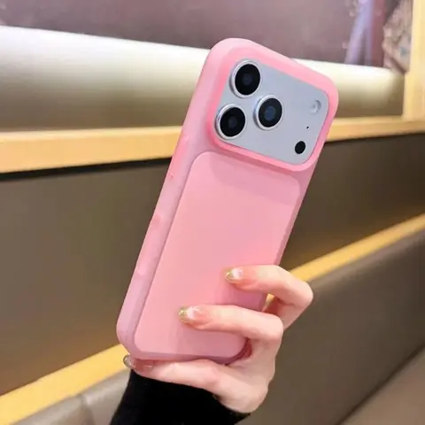 2IN 1 Candy Color Phone Case For Apple iPhone 17 Pro Max 16 15 Pro Max Shockproof Soft Silicone Protective Cover Bumper, Shockproof TPU Cover