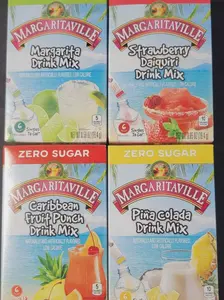 Single Serve Water Drink Mix Packets || Marg Brand || Sugar Free || Drink Flavor Powder || Singles To Go