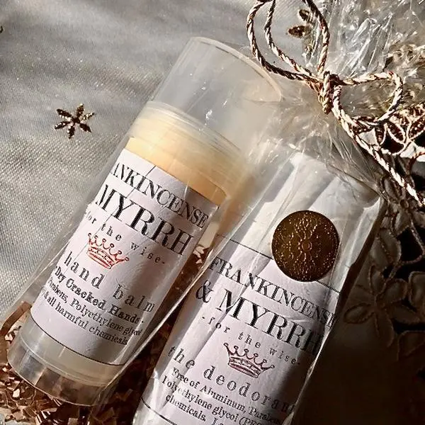 Frankincense & Myrrh - THE GIFT SET with Skin Balm + Deodorant