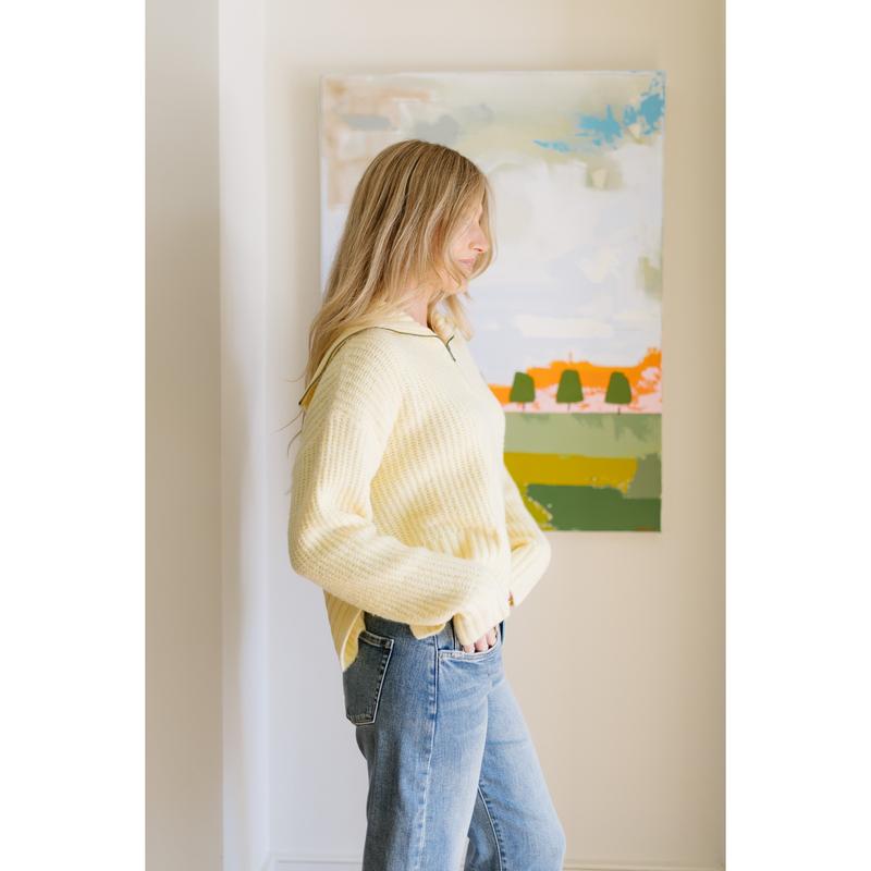 It Was All Yellow Sweater